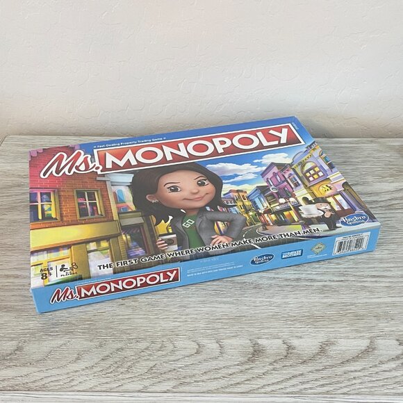 New Ms. Monopoly Game The First Game Where Women Make More Than Men Sealed - Picture 2 of 8